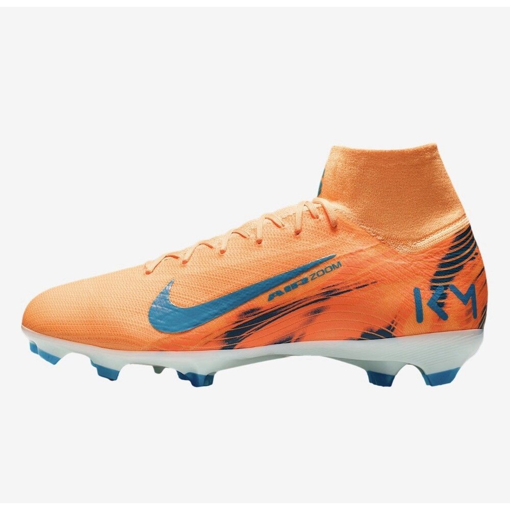 Mens Size 12.5 Nike Superfly 10 Pro KM FG Soccer Cleats Melon Tint
